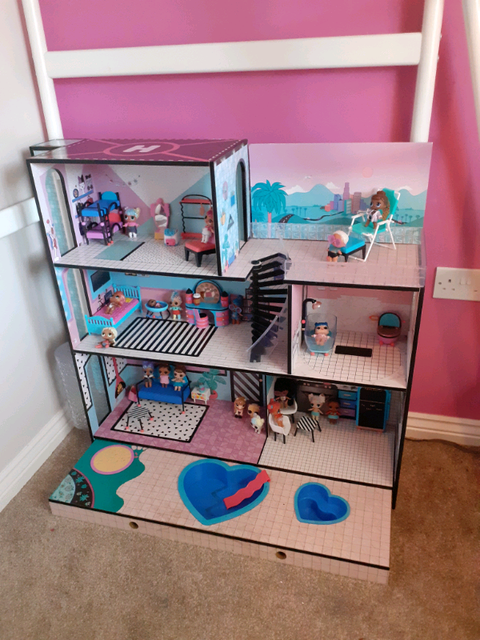 lol surprise dollhouse used